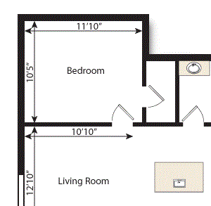 Colewood_FloorPlan_206 1015sqft Colewood_FloorPlan_206 1015sqft